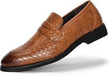 Men loafers moccasins for sale  SWINDON