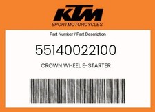 Roda Crown genuína KTM E-Starter - 55140022100 comprar usado  Enviando para Brazil
