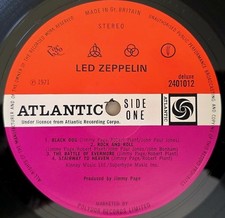Led zeppelin untitled for sale  CHORLEY