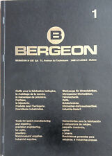 Bergeon werkzeugkatalog band gebraucht kaufen  Mannheim