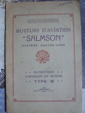 Salmson moteur aviation d'occasion  Pfastatt