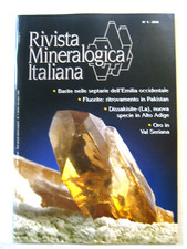 Rivista mineralogica italiana usato  Solza