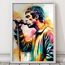 Liam gallagher watercolour for sale  CLACTON-ON-SEA