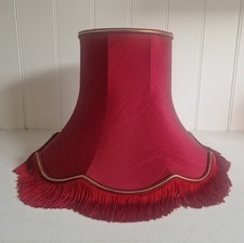 Vintage red scalloped for sale  KING'S LYNN