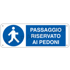 Cartello segnaletico passaggio usato  Bagheria