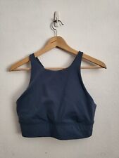 Sujetador LULULEMON Energy Mujer Talla 12 Cuello Alto Línea Larga Hierro Azul Soporte Medio segunda mano  Embacar hacia Argentina