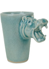 Tasse expresso hippopotame d'occasion  Saint-Loubès