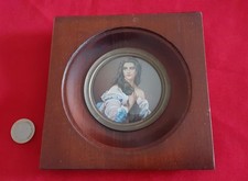 Ancienne peinture miniature d'occasion Ancienne peinture miniature d'occasion  Unieux