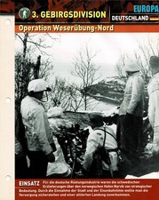 Gebirgsdivision peration weser gebraucht kaufen  Berlin