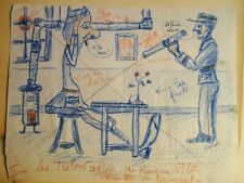 Dessin crayon militaire d'occasion  Périgueux
