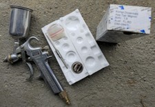 Farbspritzpistolen 3stück ers gebraucht kaufen  Rastatt