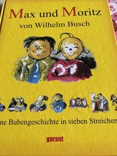 Max moritz bubengeschichte gebraucht kaufen  Schwerin