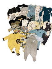 Lote Misto Gerber Carters Roupas para Bebê Menino Dormentes Lote Recém-nascido #8 comprar usado  Enviando para Brazil