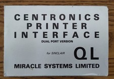 Sinclair centronics printer for sale  MILTON KEYNES