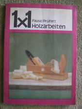1x1 holzarbeiten ddr gebraucht kaufen  Potsdam