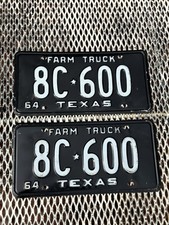 1964 texas license plates for sale 1964 texas license plates for sale Amarillo