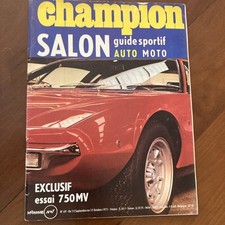 Champion revue auto d'occasion  Decize