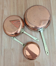 Vintage set copper for sale  HORSHAM