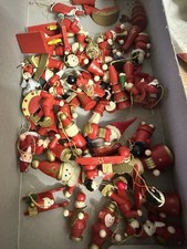 Weihnachtsbaum holzfiguren set gebraucht kaufen  Hamburg