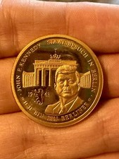 Medaille john kennedy gebraucht kaufen  Halle