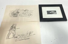 Lot prints hawk for sale  Los Angeles