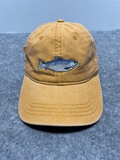 Usado, TROUT Barco de Peixe Salmão Pólo Lago Rio Ouro Chapéu Amarelo Silenciado Baía de Pescador comprar usado  Enviando para Brazil