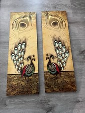 Set peacock wall for sale  Missoula