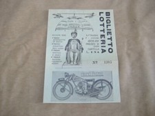 Biglietto lotteria 1936 usato  Bologna