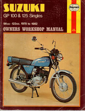 Haynes suzuki gp100 for sale  SWAFFHAM