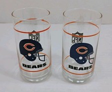 2 copos de cerveja vintage NFL Chicago Bears copo bebida Mobil Gas comprar usado  Enviando para Brazil