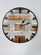 Wohnzimmeruhr modern epoxid gebraucht kaufen  Aurich