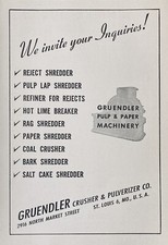 1953 gruender crusher for sale  Southbridge