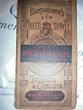 Bartholomews map 1898 for sale  ILKLEY
