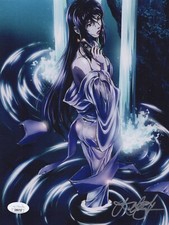 KELLY HU Assinado 8x10 AFRO SAMURAI Foto OKIKU Autógrafo Autêntico JSA CERTIFICADO DE AUTENTICIDADE comprar usado  Enviando para Brazil