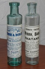 Antique myrrh tinctures for sale  CLITHEROE