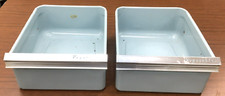 Gavetas de legumes vintage 1950 General Electric Lazy Susan geladeira (2) comprar usado  Enviando para Brazil