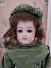 Boneca alemã antiga boca fechada Bisque Early Kestner 18" marcada 7  comprar usado  Enviando para Brazil