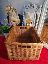Caisse osier vintage d'occasion  Charly-sur-Marne