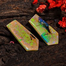 Opala Monarch esterlina fina extravagante 37X18X4MM 27,00 cts KR43-27 comprar usado  Enviando para Brazil