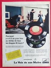 Publicité presse disque d'occasion  Le Portel