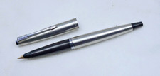 Caneta-tinteiro American Parker 45 Flighter. Aço/CPT. 14ct fino novo na caixa. c.1969. Muito bom estado usado comprar usado  Enviando para Brazil