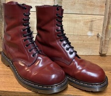 Mens martens cherry for sale  ROMFORD