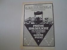 Advertising pubblicità 1923 usato  Salerno