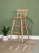 Vintage beech stool for sale  FAKENHAM