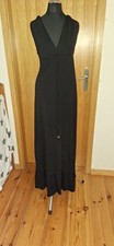Langes schwarzes schlichtes gebraucht kaufen  Blankenburg