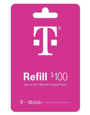 Refil pré-pago T-MOBILE US$ 100, recarga de tempo de ar/recarga de pinos (direto) comprar usado  Enviando para Brazil