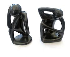 Pair soapstone figures for sale  LEEDS