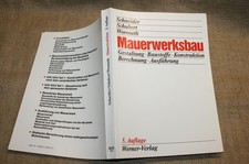 Fachbuch maurer hausbau gebraucht kaufen  Deutschland