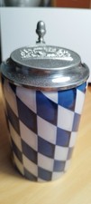 Bierkrug zinndeckel bayernwapp gebraucht kaufen  Rott