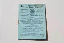 1951 pontefract race for sale  BOOTLE